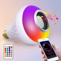 لا مپ سقفی هوشمند با نور رنگی و پخش موزیک