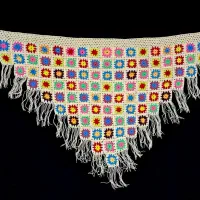 شنل ۱۰۰ تیکه دست بافت شیک