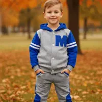 ست بامبر پسرانه و دورس وشلوار و هودی کرکی کاملا نو