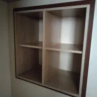 تخت 2 طبقه کودک و نوجوان همراه با کمد و قفسه|تخت و سرویس خواب|بندرعباس, |دیوار
