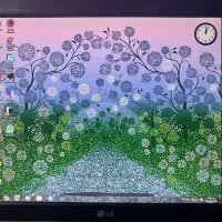 سیستم کامپیوتر و مانیتور 17 اینج LG