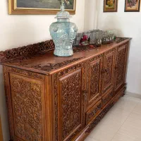 ست بوفه و صندوق و مجسمه