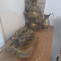 سماور زغالی درجه یک برنجی