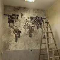 نصب وفروش کاغذ دیواری و رنگ آمیزی (نقاشی) ساختمان
