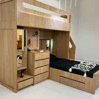 تخت خواب دوطبقه مدل قصر کوچک