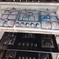 اجاق گاز دو سه چهار پنج شعله رومیزی استیل شعاع