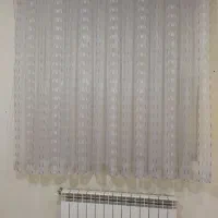 پرده اتاق جنس حریر نو ۲عدد