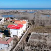 زمین چهارصد و پنجاه متر جنگلی ساحلی چاف