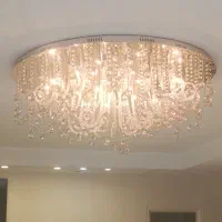 ۴ عدد لوستر اتریشی  کریستال و اعدد لوستر مدرن