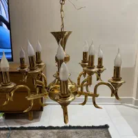 لوستر اب طلا|لوستر و چراغ آویز|تهران, حکیمیه|دیوار