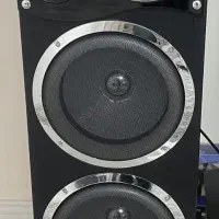 اسپیکر مکسیدر رقص نور دار .یک جفت