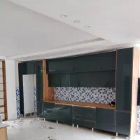 کابینت . کمد دیواری . دکور . انواع کارهای چوبی|جاکفشی، کمد، دراور|خاوران, |دیوار