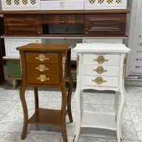 میز تلفن و کنار سالنی سه کشو