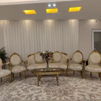 مبل سلطنتی ۹ نفره به همراه ناهارخوری ۸ نفره