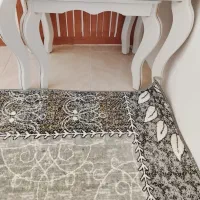 میز عسلی سفید بدون خط و خش