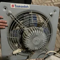 فن تهویه صنعتی دمنده مناسب تعمیر یا استفاده قطعات|پنکه و تصفیه‌کنندهٔ هوا|کرمانشاه, |دیوار
