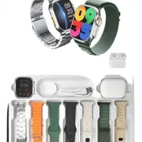 پک ساعت هوشمند و ایر پاد ( smart watch & ws80 )