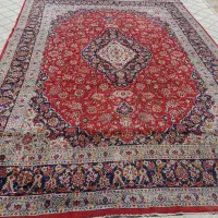 فرش کارکرده /قالی /لاکی و زرشکی