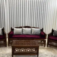 مبل سنتی مبل سلطنتی تاج گرد