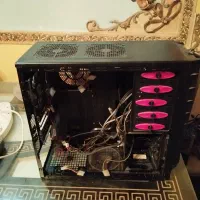 Green X3 Gaming Computer Case|قطعات و لوازم جانبی رایانه|لاهیجان, شیشه گران|دیوار