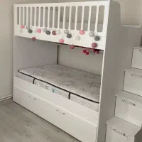 تخت خواب دو طبقه مدرن . دوطبقه کمجا مدرن|تخت و سرویس خواب|کرمانشاه, |دیوار