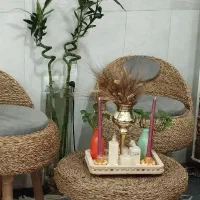 صندلی حصیری