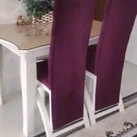 میز ناهار خوری چهار نفره چوب گردو