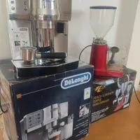 قهوه ساز دلونگی EC850M و آسیاب قهوه