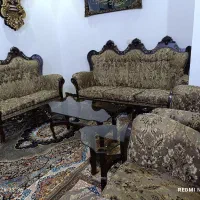 مبل 7 نفره همراه با عسلی|مبلمان خانگی و میز عسلی|سنندج, |دیوار