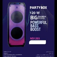 اسپیکر و پارتی باکس شرکتی گارانتی۱۵ماه اقساط ۳ماه