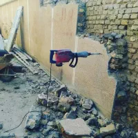 بتن کنی تخریب ساختمان کلی و جزئی