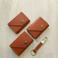 جاکارتی چرم طبیعی دستدوز|کیف، کفش، کمربند|بدره, |دیوار