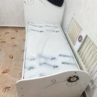 تخت وتشک کودک سایز 70 تا سن 12سال