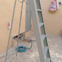 نردبان بلند ابزار کار|ابزارآلات|خرم‌آباد, |دیوار