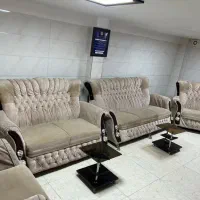 مبل هفت نفره با دوتا عسلی
