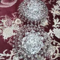 دو عدد لوستر سقفی|لوستر و چراغ آویز|گرگان, |دیوار