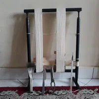 دارقالی آموزشی با وسایلش