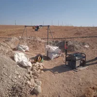 حفاری چاه. دستی. فاضلاب