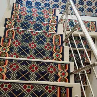 17عدد گلیم فرش راه پله با دو پادری