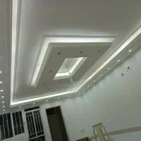 گچکاری و گچبری سفید کاری گچ کاری ساختمان نور مخفی|خدمات پیشه و مهارت|الشتر, |دیوار