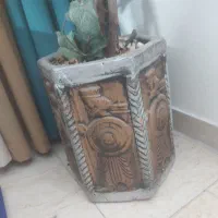 دو عدد درختچه بسیار زیبا|گل مصنوعی|مشهد, شهرک رازی (شهرک غرب)|دیوار