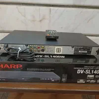 دی وی دی پلیر شارپ اصل با کنترل سالم، تمیز در حدنو|پخش‌کننده DVD و ویدیو|اصفهان, برازنده|دیوار