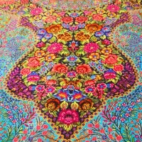 فرش دستباف 3m شاهکار تمام ابریشم تار و پود ۸۰رج قم