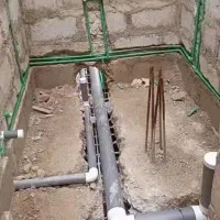 لوله کشی گاز.آب وفاضلاب،نصب پمپ آب