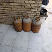 سه عدد سیلندر گاز