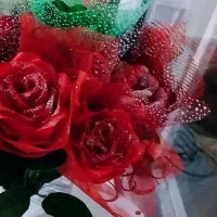 شاخه و دسته گل با شمع شب یلدا|گل مصنوعی|بوکان, |دیوار