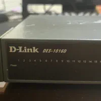 هاب سوئیچ ۱۶ کانال d link des 1016d
