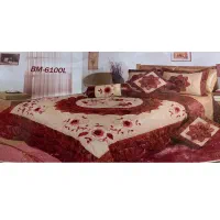ست لحاف روتختی دونفره چهل تیکه خارجی نو