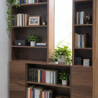 کتابخانه تمام MDF و دکوراتیو