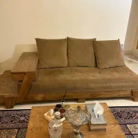 فروش مبلمان‌۸نفره چوب روسی|مبلمان خانگی و میز عسلی|شاهرود, |دیوار